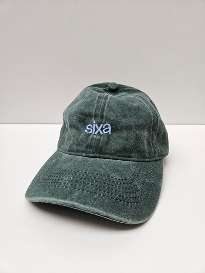 GORRA VINTAGE Verde/celeste