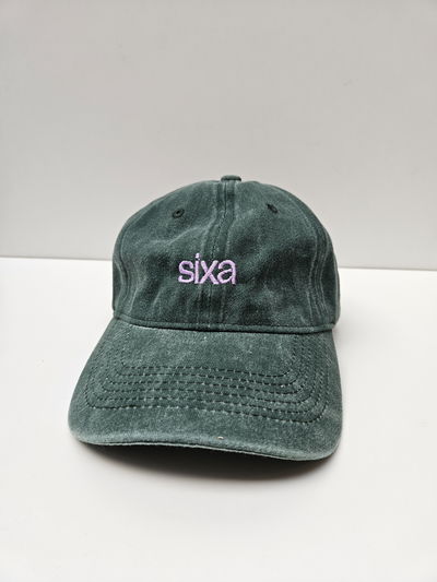 GORRA VINTAGE Verde/Malva