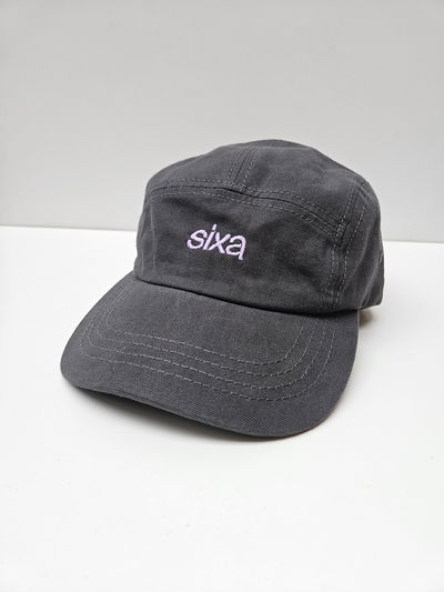 GORRA 5 PANELES TRADICIONAL Gris/Lila