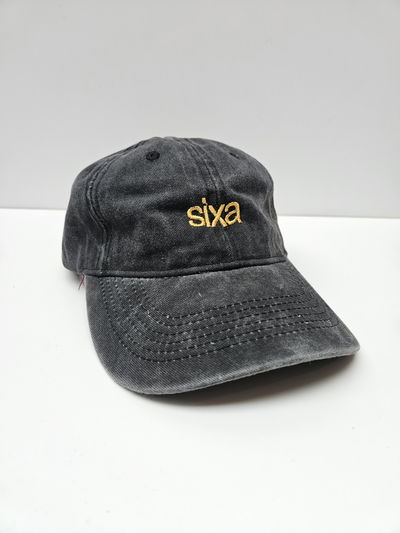 GORRA VINTAGE Negra/Mostaza 