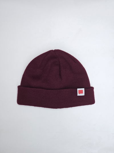 GORRO PLAZA Bordó