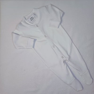 ✨ Enterito de algodón con patitas 👶🧦