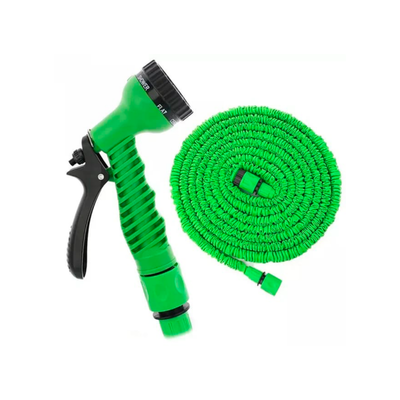 Manguera Expandible 15mts + Pistola de 7 funciones