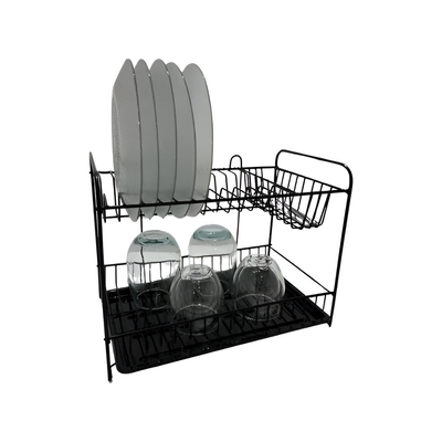 Escurridor de platos 2 niveles premium