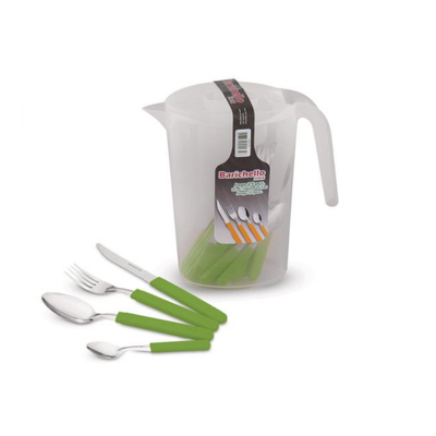 Set de 24 cubiertos más jarra 