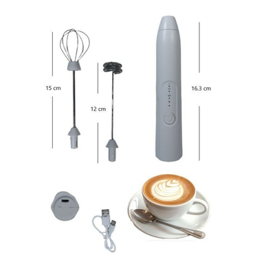 Batidor eléctrico café USB recargable