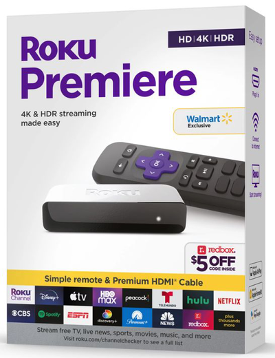 Tvstick Roku Premiere 3920r 4K 32gb Roku OS
