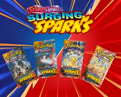 Pokemon Tcg Surging Sparks Booster Bundle