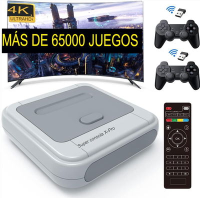 Consola Retro Kinhank X Pro 65000 Juegos Clasicos Arcade