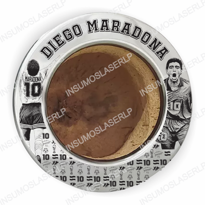 VECTOR VIROLA BOCA MARADONA 2
