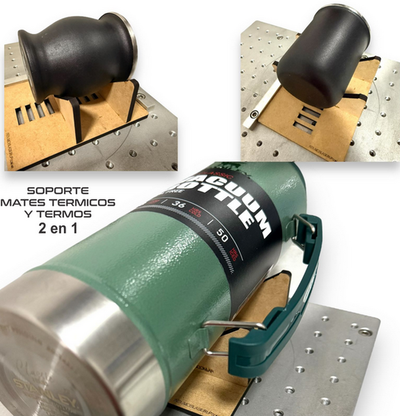 SOPORTE MATES TERMICOS Y TERMOS 2 EN 1