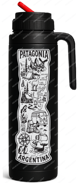 VECTOR TERMO PATAGONIA ARGENTINA