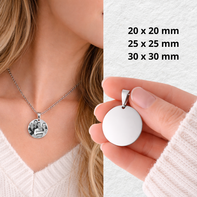 MEDALLAS ACERO CIRCULAR PREMIUM