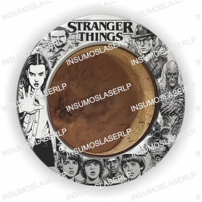 VECTOR VIROLA STRANGER THINGS