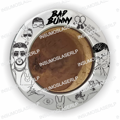 VECTOR VIROLA BANDAS BAD BUNNY