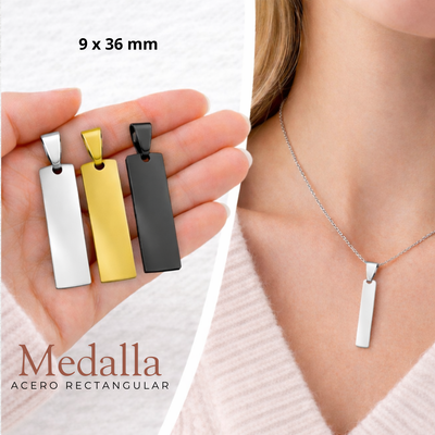 MEDALLAS BARRA CHATA LISA PREMIUM