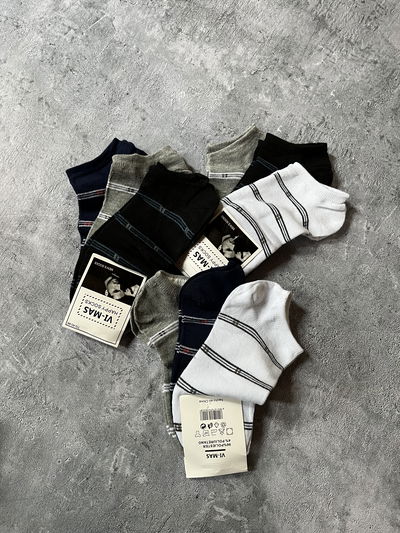 Pack x3 soquetes hombre línea economica