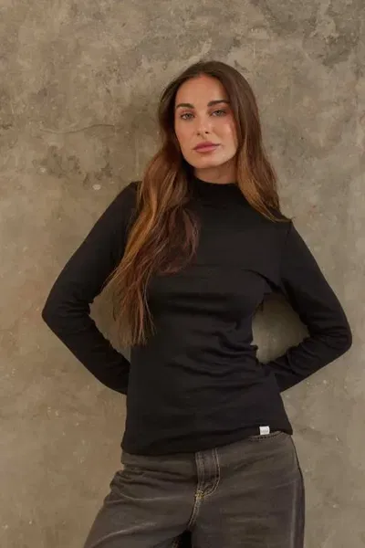 Media polera morley Kiero negra 