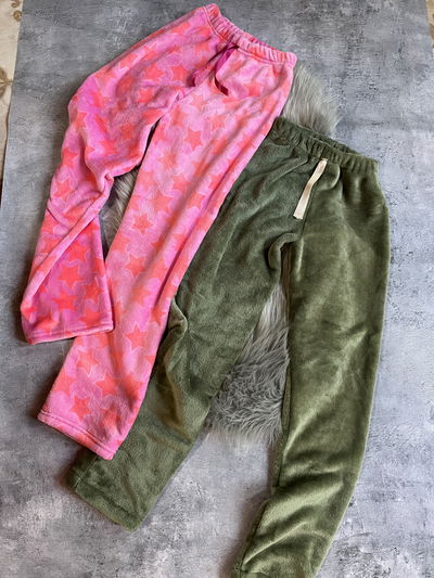 Pantalón pijama peluche talle 1 