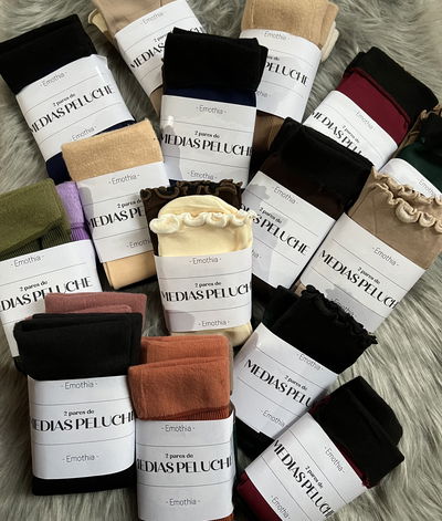 PROMO MEDIAS PELUCHITO 3/4 súper calentitas