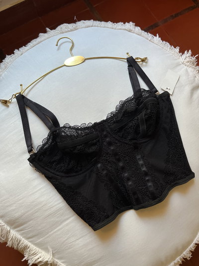 Corset negro Trenda 170