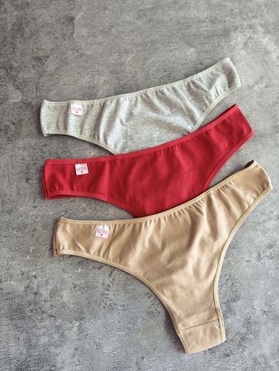 Pack x3 colaless talle especial Keyra