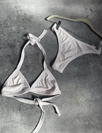 Bikini blanca morley