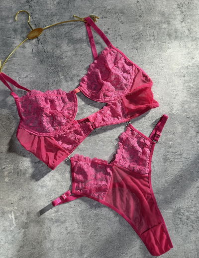 Set fucsia conjunto body 