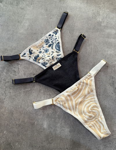 Pack Frashe azul algodón regulable 