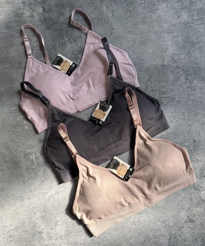 Corpiño talle especial con broche 