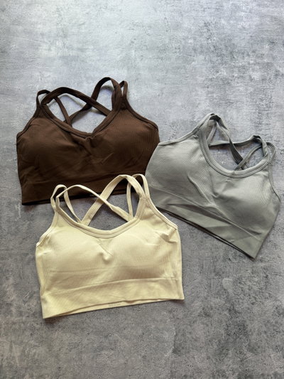 Top deportivo morley PREMIUM espalda cruzada