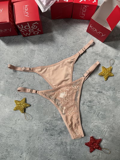 Bombis navideñas rosa Kaury x2 regulables 