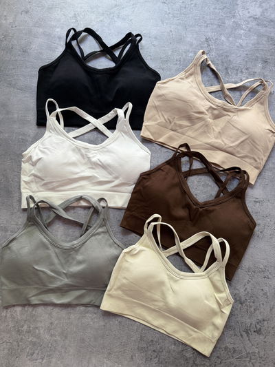 Top deportivo morley PREMIUM espalda cruzada