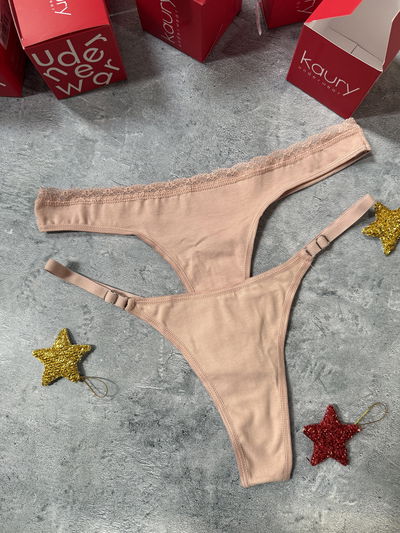 Bombis navideñas rosa Kaury x2 colaless y regulable 