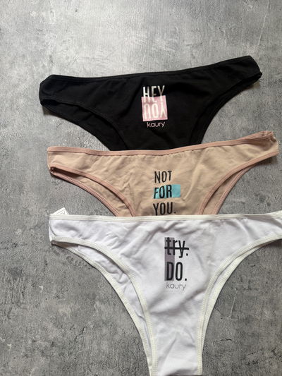 Pack x3 Kaury vedetina algodón 