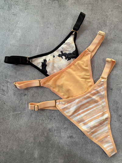 Pack Frashe x3 Durazno regulable algodón