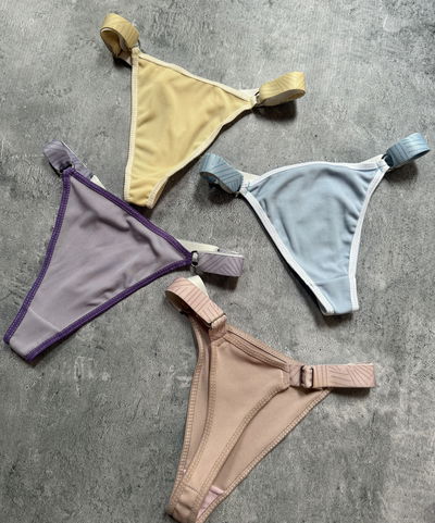 Pack x3 regulables tira ancha morley pasteles