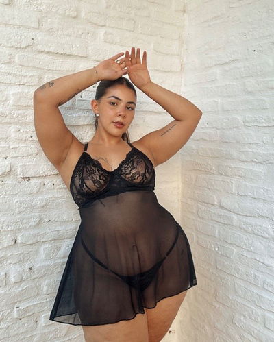 Baby doll con aro - Incluye less