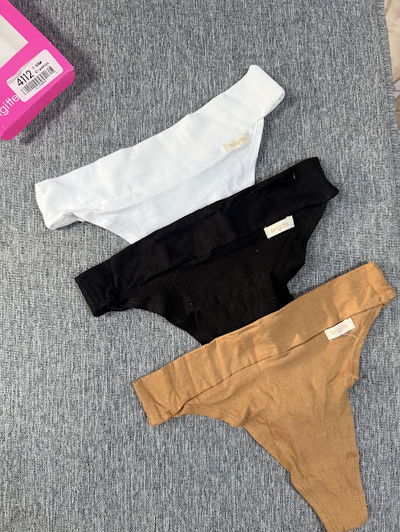 Pack x 3 Less Brigitte Art 4112 de Algodón & Lycra