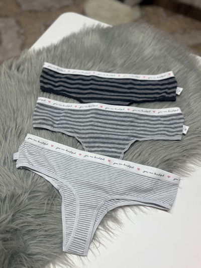 Pack x3 Sayka culotte less algodón 