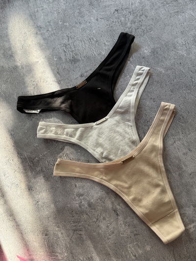 Pack x3 Kaury colaless alg/lyc tiro alto c/chapita