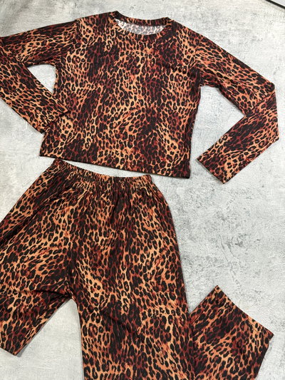 Pijama largo morley print oscuro 