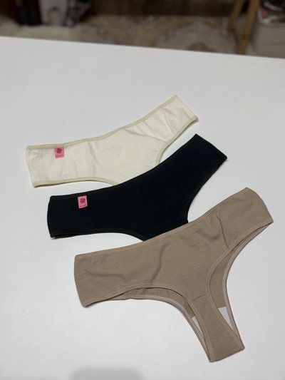 Culotte less pack x2 algodón talle MAX