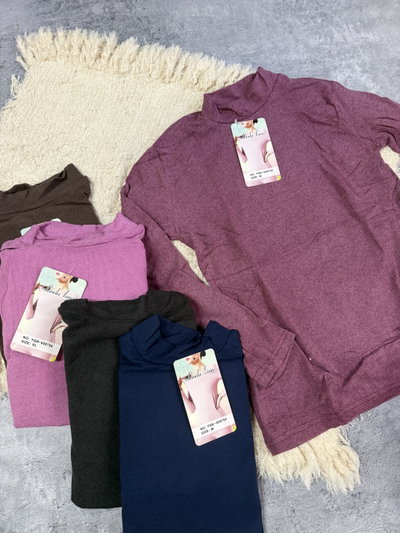 Polera premium térmica morley mil rayas suave