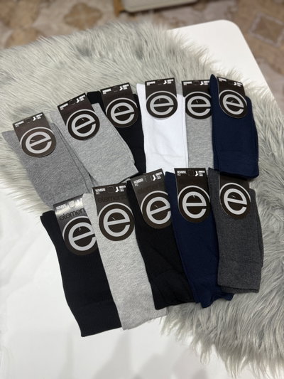 Medias X2 elemento 3/4 hombre lisas