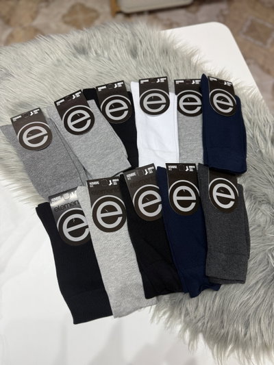 Medias X2 elemento 3/4 hombre lisas