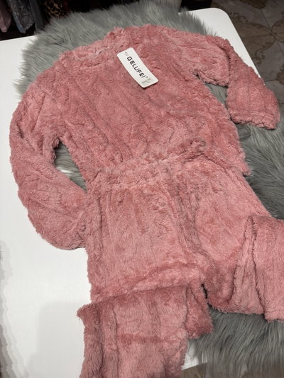 Pijama peluche niña 3/4 años 