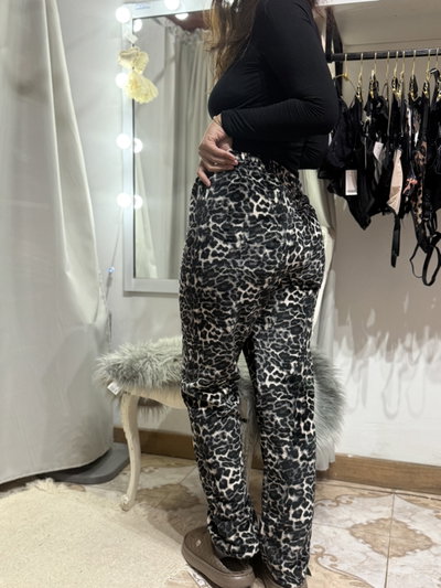 Pijama pantalón animal print 