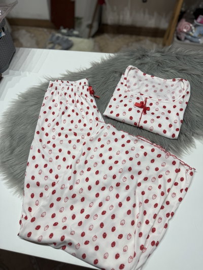 Pijama morley fresa moño