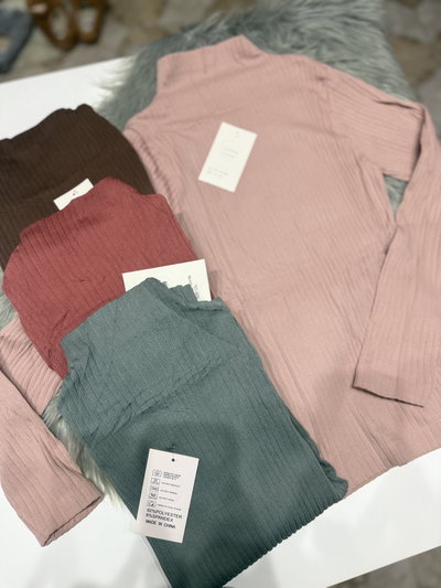 Polera acanalada morley colores